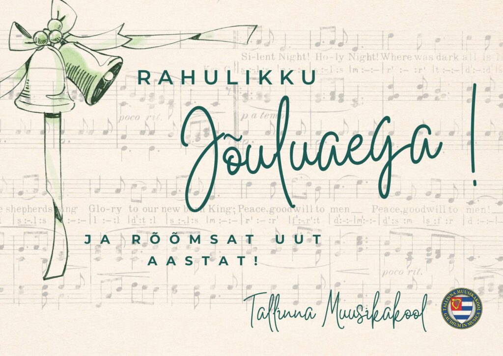 Kohtumiseni 5. jaanuaril 2026!