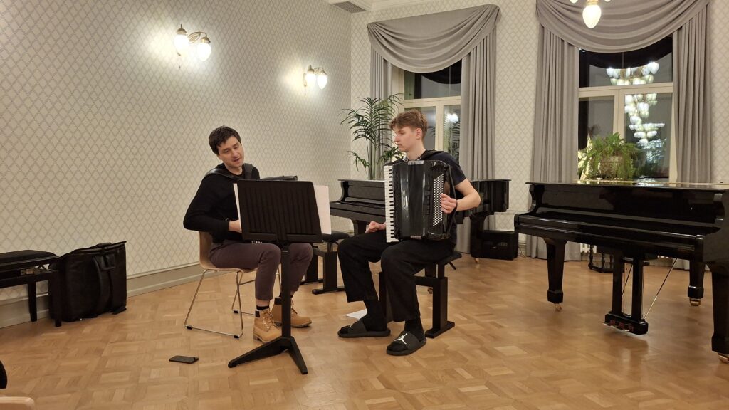 Momir Novakovici meistrikursus akordionistidele 17.02.2026