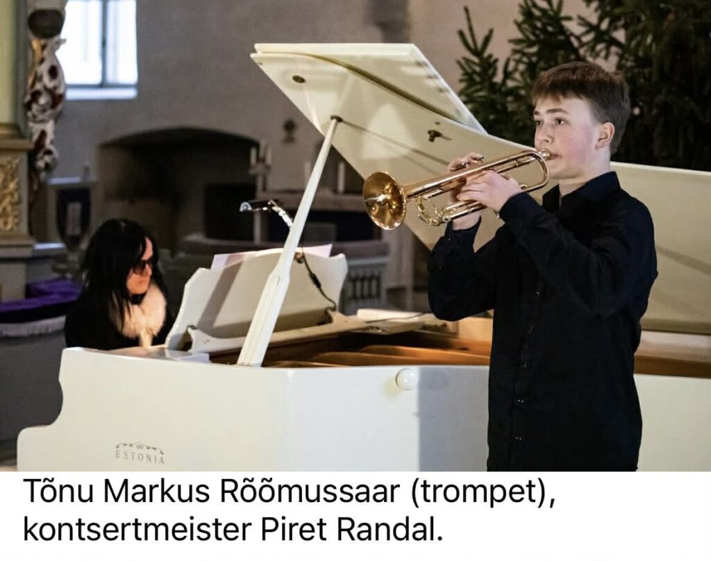 Trompetistid esinesid Tallinna XIX Talvefesivali avakontserdil Trompetistid esinesid Tallinna XIX Talvefesivali avakontserdil